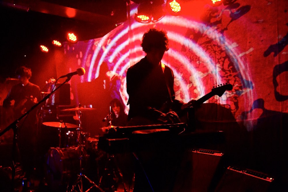 Band Photo Gallery - The Oscillation - Light Show - Julian Hand