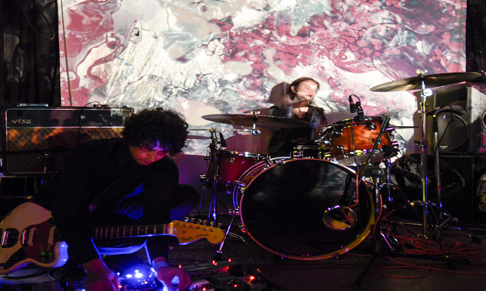 Band Photo Gallery - The Oscillation - Light Show - Julian Hand
